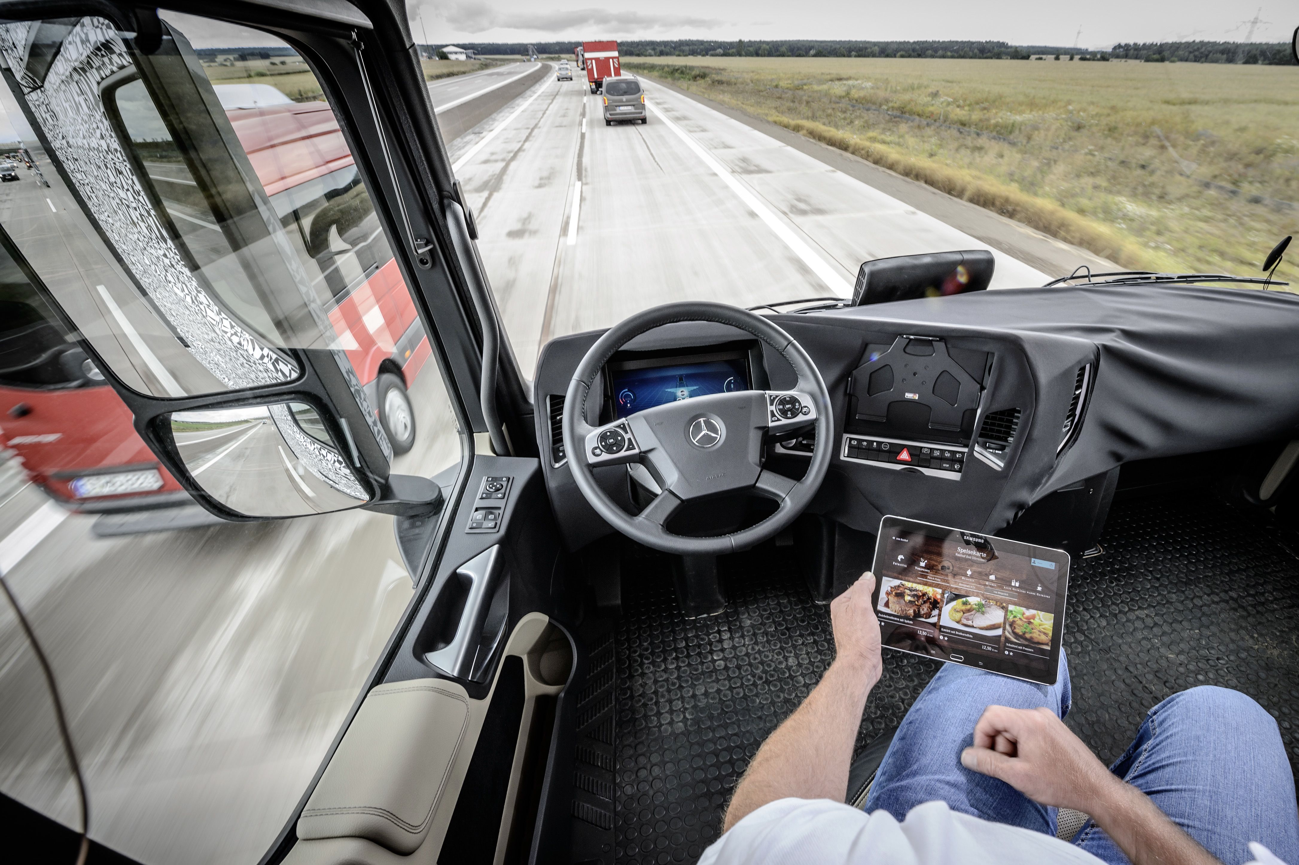 Image result for self-driving trucks