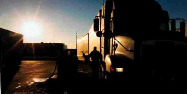 DARKEST BEFORE THE DAWN: Truckers can take heart that high diesel prices should drop. (Photo by John G. Smith)