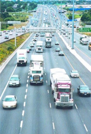 KEEPING TRACK: Several electronic traffic-counting stations on Hwy. 401 across the Greater Toronto Area are being upgraded in a $4.2 million project.