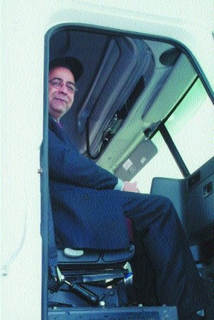 AVOID MY BLIND SPOTS: Ontario Transportation MInister Harinder Takhar.