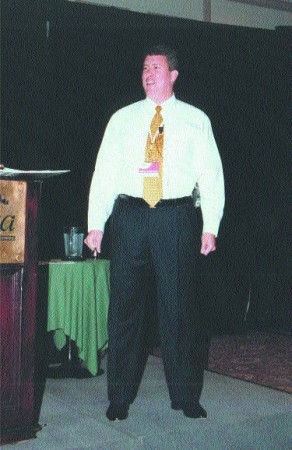 KEEPING DRIVERS IS THE KEY: Kelly Anderson spoke to an audience of over 185 at the 2004 Canadian Recruiting and Retention Conference.