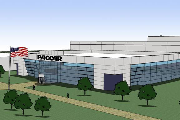 PACCAR's new manufacturing facility and Technology Center is slated to open in 2009.