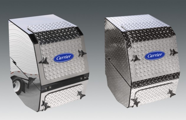 Carrier now offers chrome options for its APUs and refrigeration units.