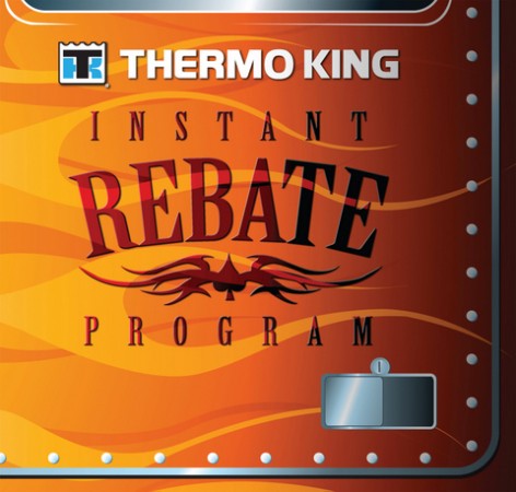 Customers can receive up to $100 cash back as part of Thermo King's instant rebate program.