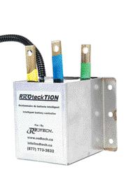 low voltage disconnect and a battery isolator