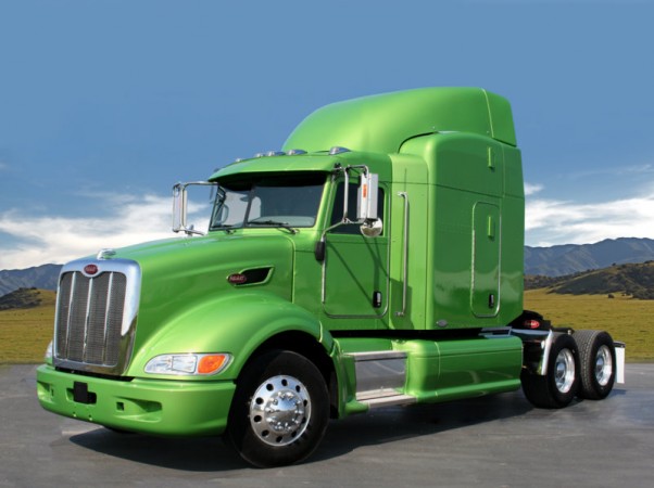 A heavy-duty hybrid offering from Peterbilt is expected to be available in 2010.
