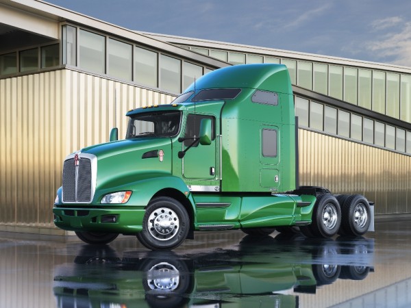 The Kenworth T660 is one of the trucks that will come standard with a new synthetic axle lube.