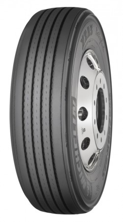 The Michelin XZA3 Antisplash tire is said to reduce the trajectory of spray by 50%.