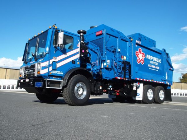 Mack's newest natural gas-powered TerraPro is intended for refuse and construction applications.