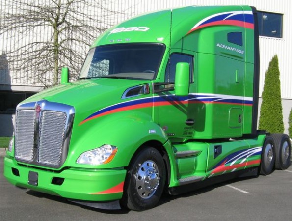 The Kenworth T680 Advantage package.