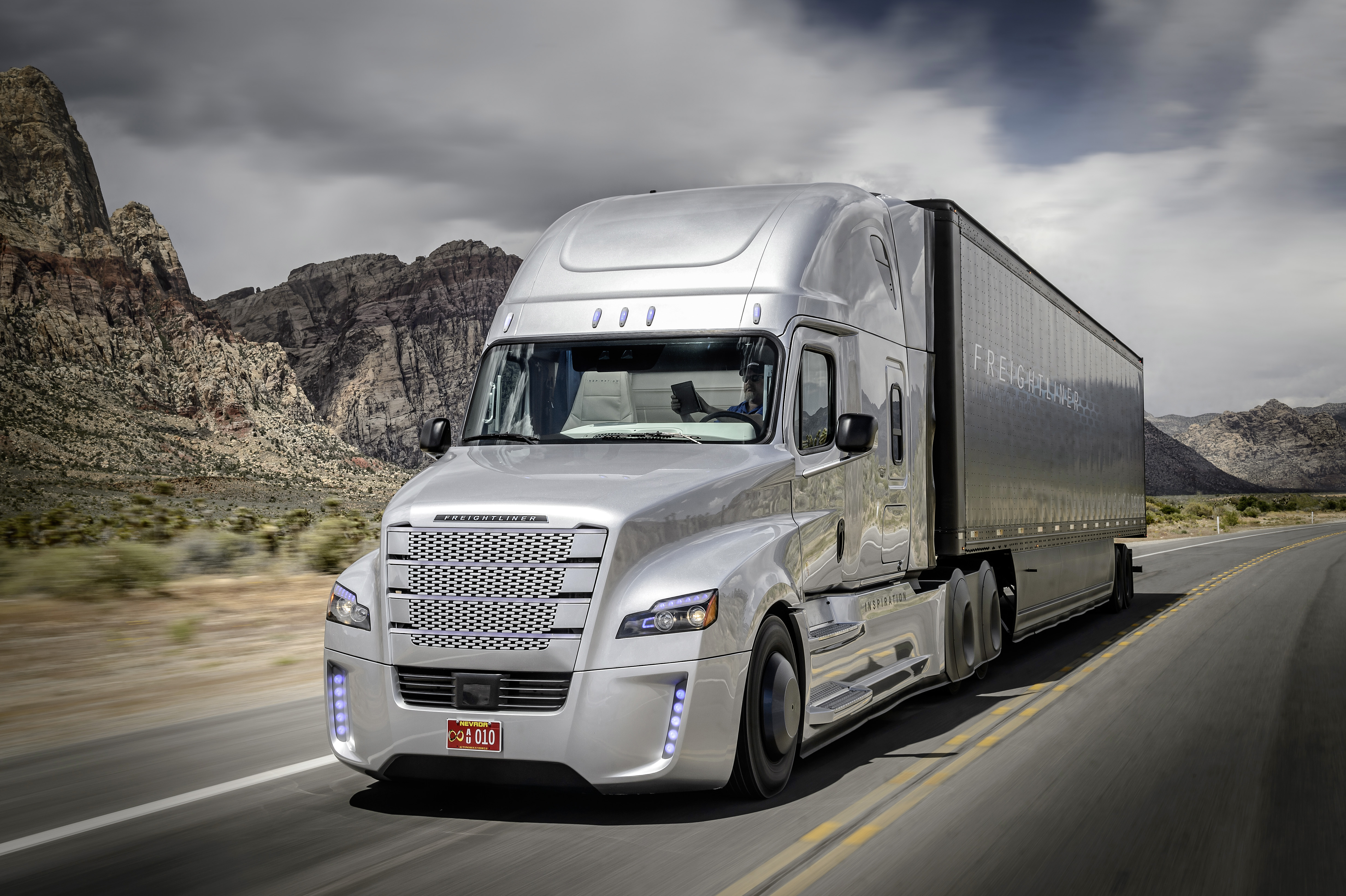 Riding in Freightliner\u2019s autonomous Inspiration Truck  Truck News
