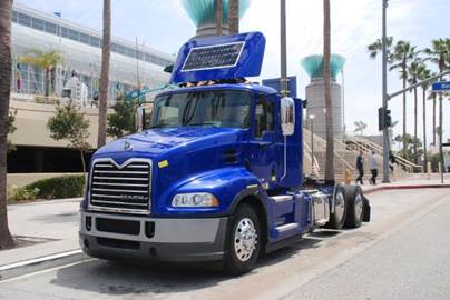 Mack Trucks will demonstrate two zero-emission capable Class 8 drayage trucks as part of a South Coast Air Quality Management District project funded by a $23.6 million grant from the State of California.