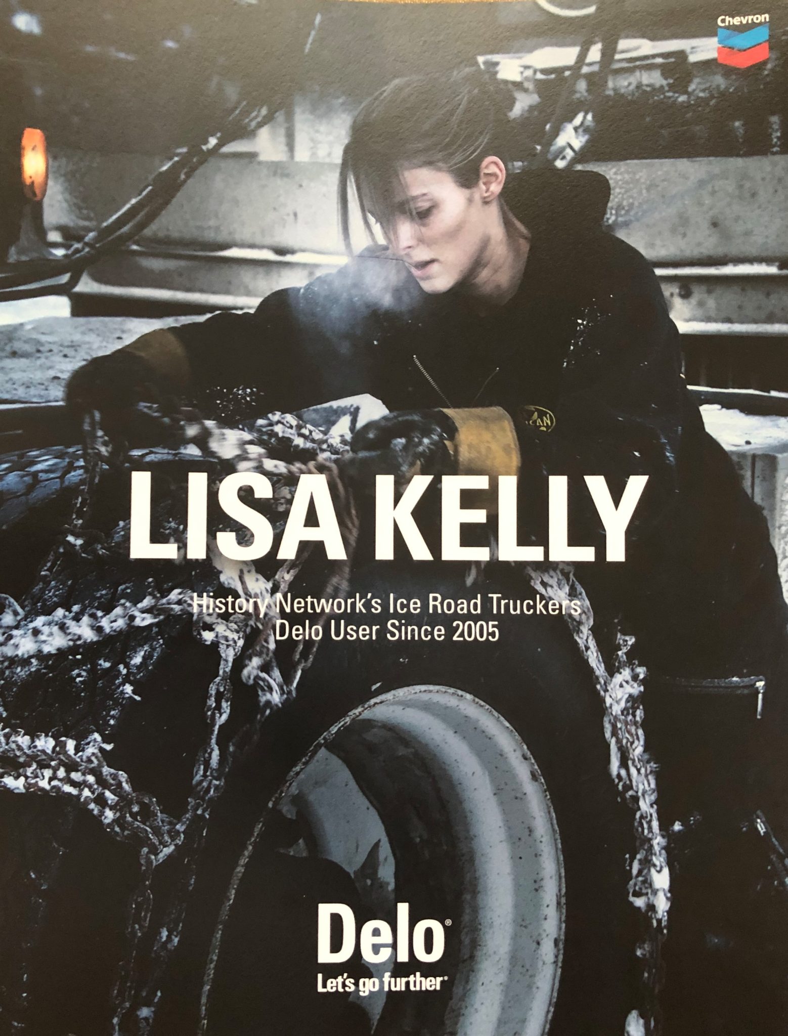 Ice Road Trucker Lisa Kelly