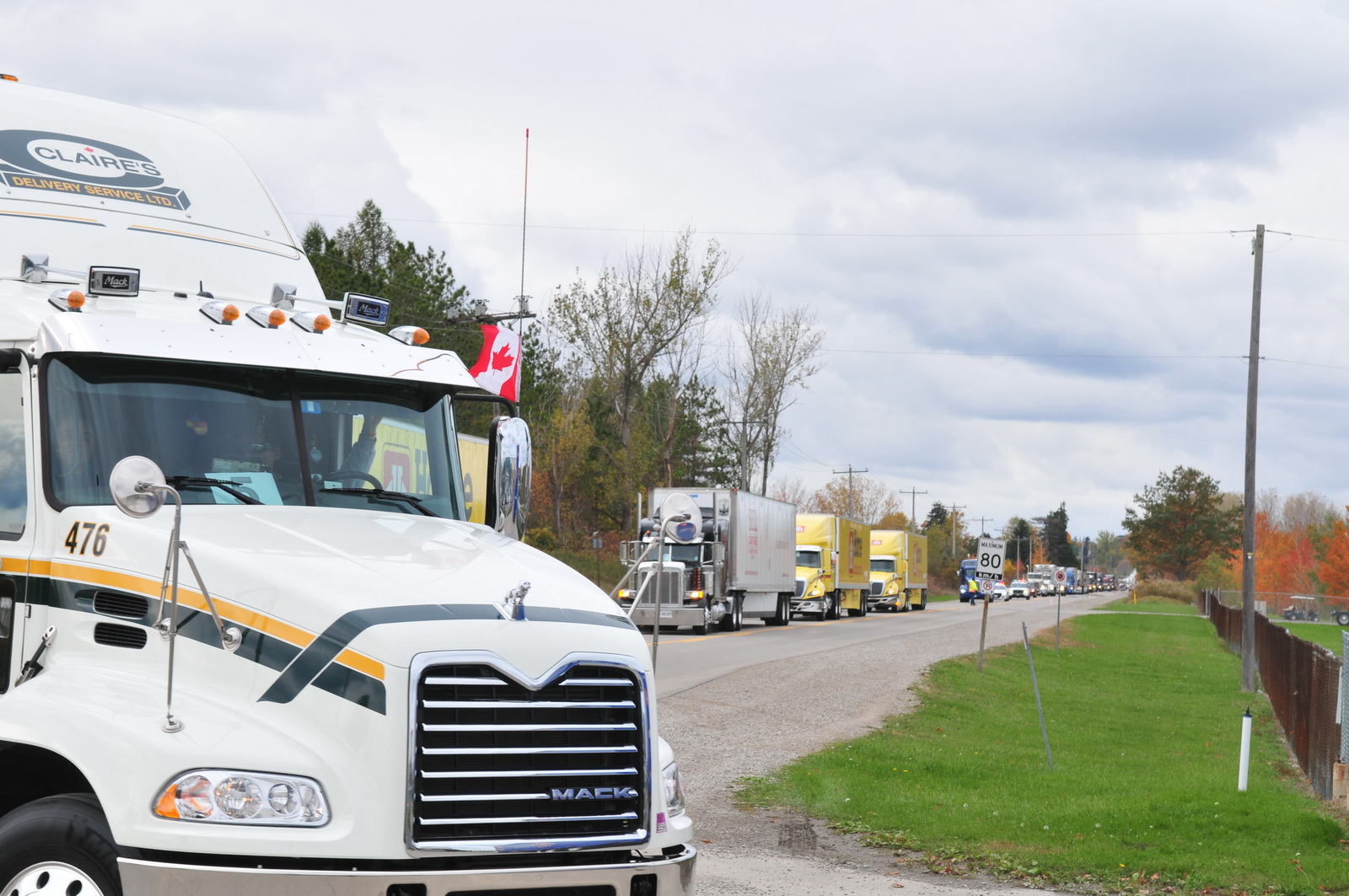 Truck Convoy for Special Olympics cruises through Kent County | Bay to ...