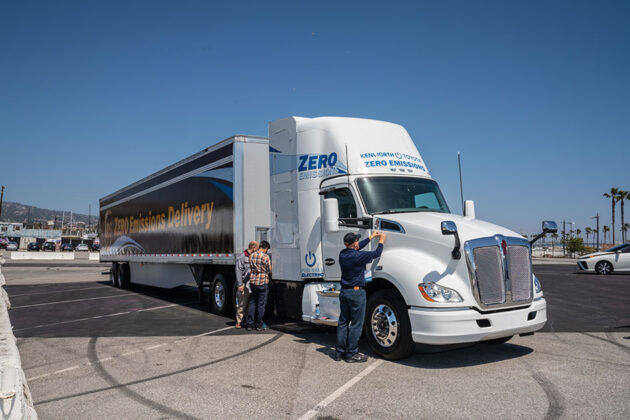Zero-emissions truck