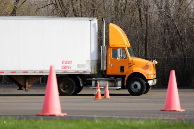 truck driver road test