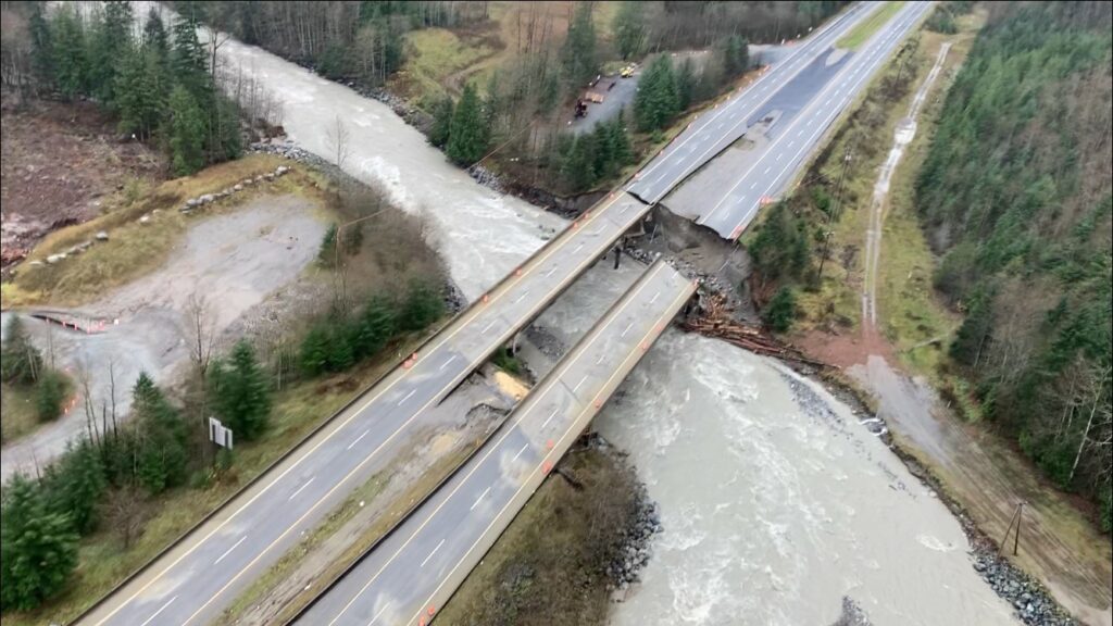 B,C, highway flooding