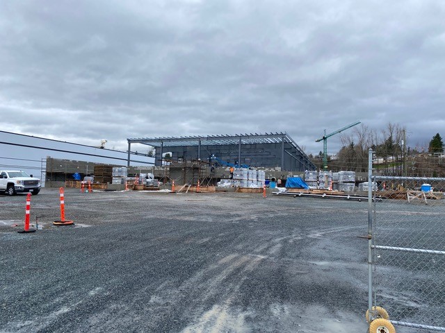 picture of new Ocean Trailer facility under construction