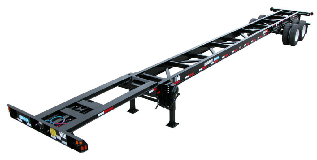 Container chassis picture