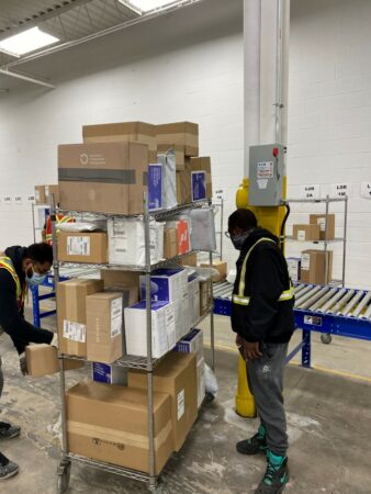 T-Force Toronto distribution center
