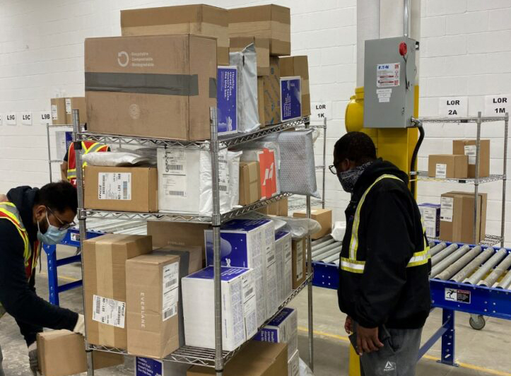 TForce Logistics distribution center