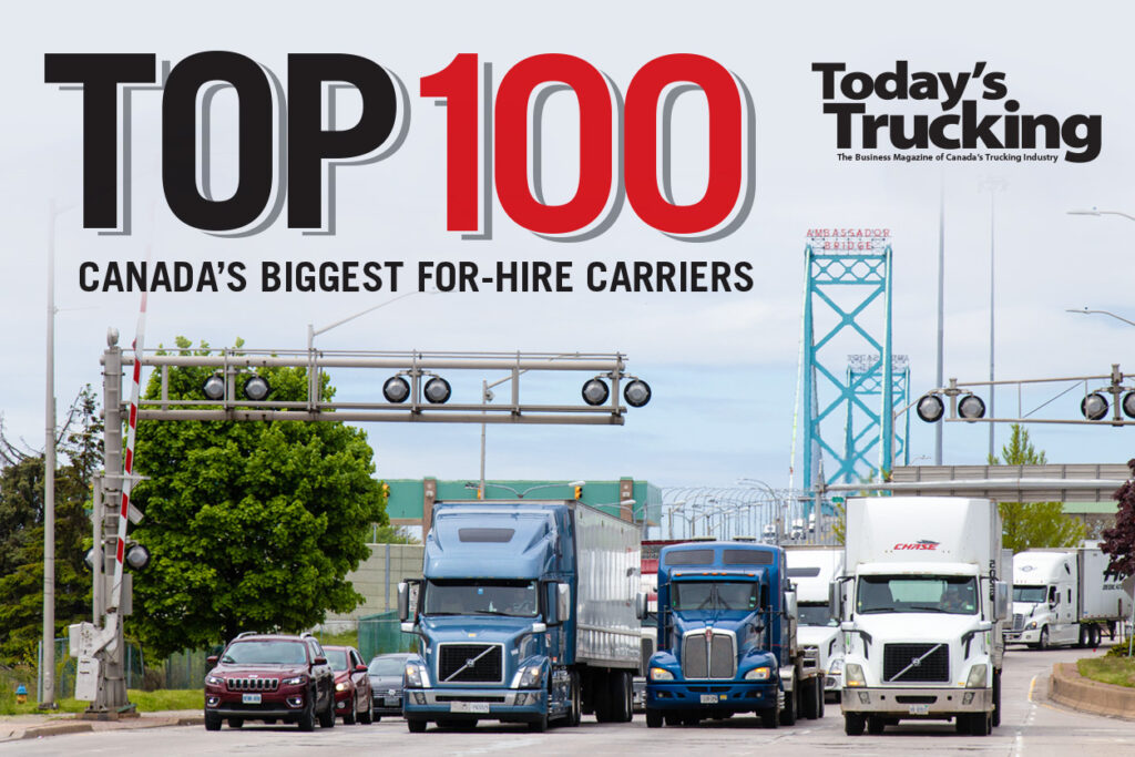 Top 100 truck fleets 2022