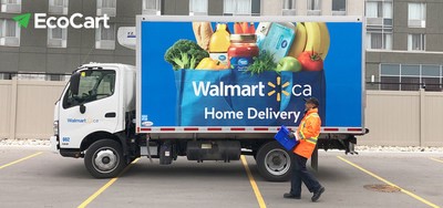 Picture of a Walmart truck