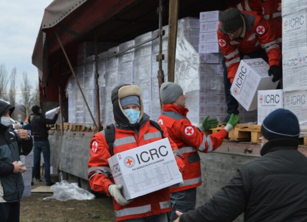 Red Cross relief efforts