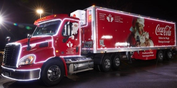 Picture of a Coca-Cola Refreshments Canada truck