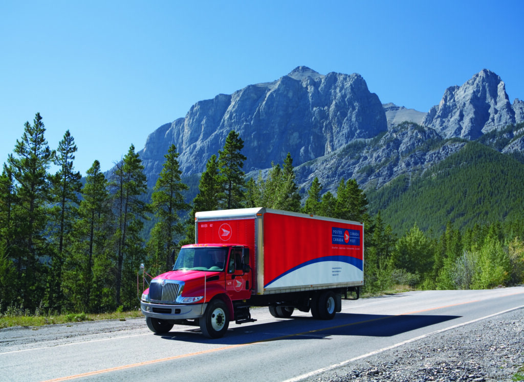 Canada Post truck