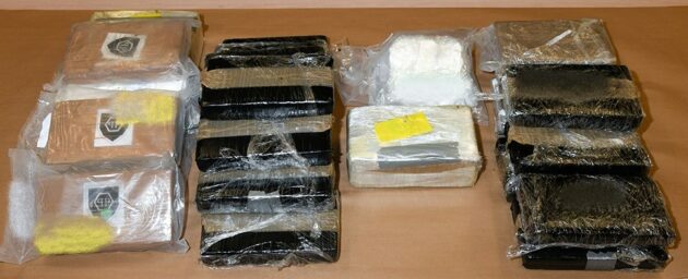 Picture of suspected drugs seized by CBSA