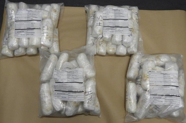 drugs smuggled by driver