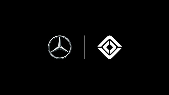 Mercedes Rivian logo