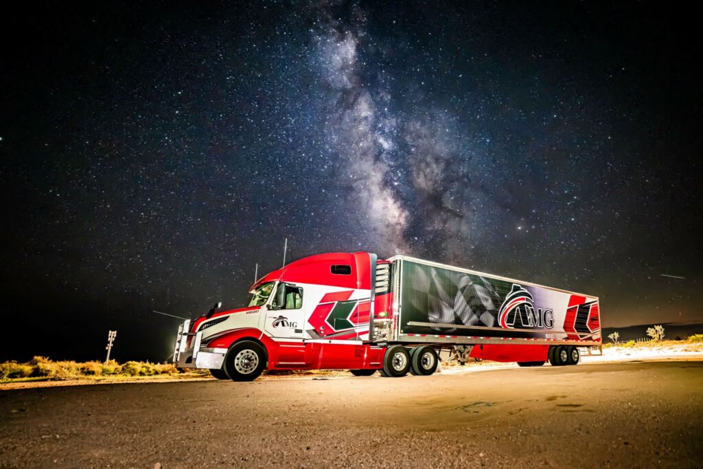 Amar Shahzad's truck and the Milky Way