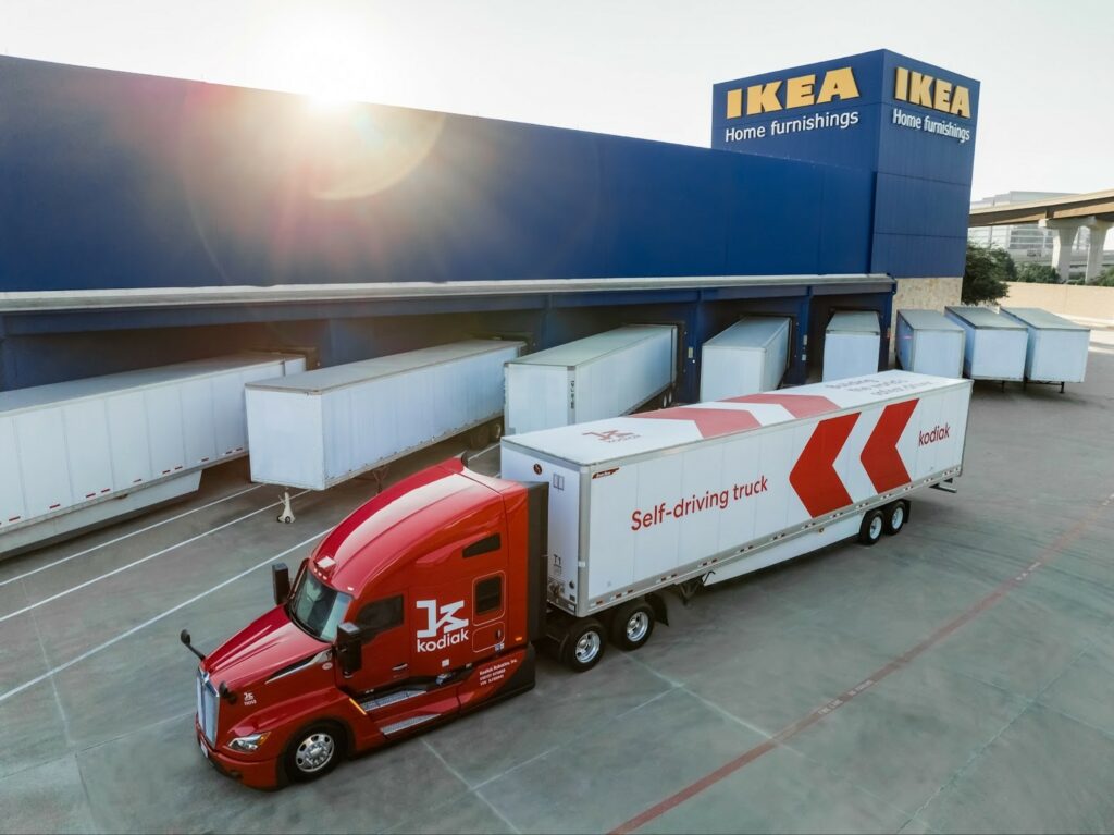 Kodiak truck at Ikea