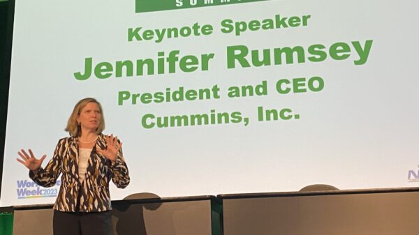 Cummins CEO and president Jennifer Rumsey