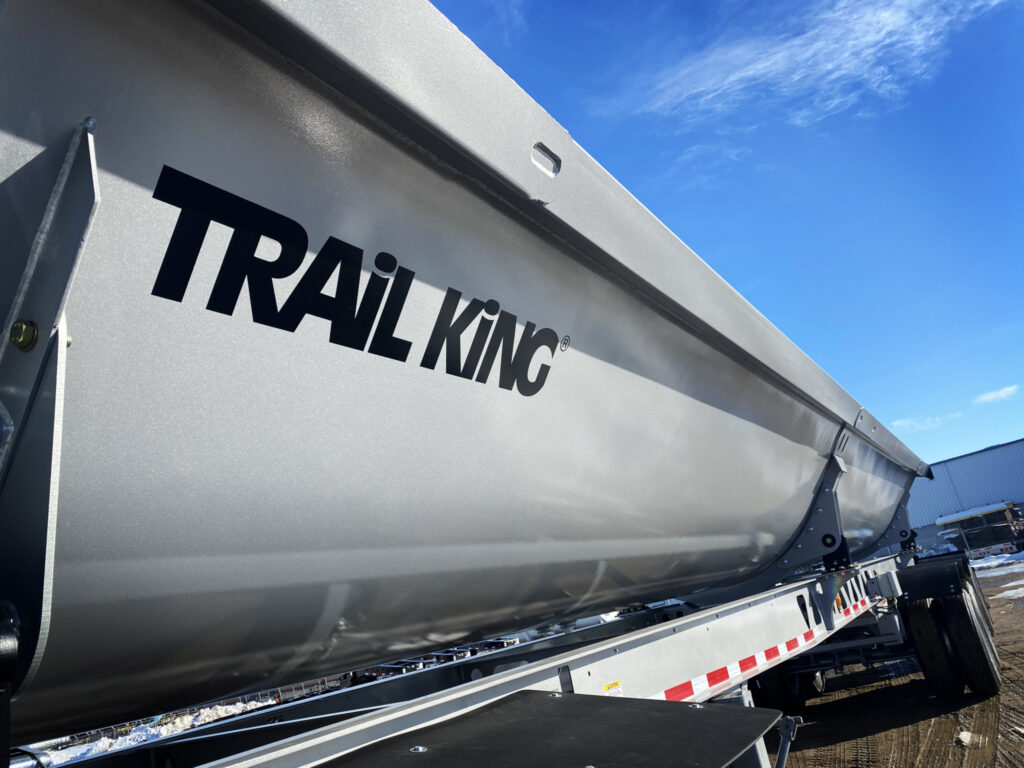 Trail King Side Dump trailer