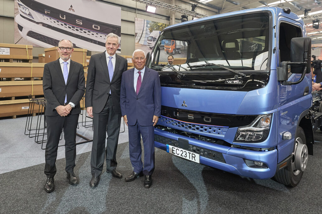The Mitsubishi Fuso Truck Europe plant in Tramagal, Portugal.
