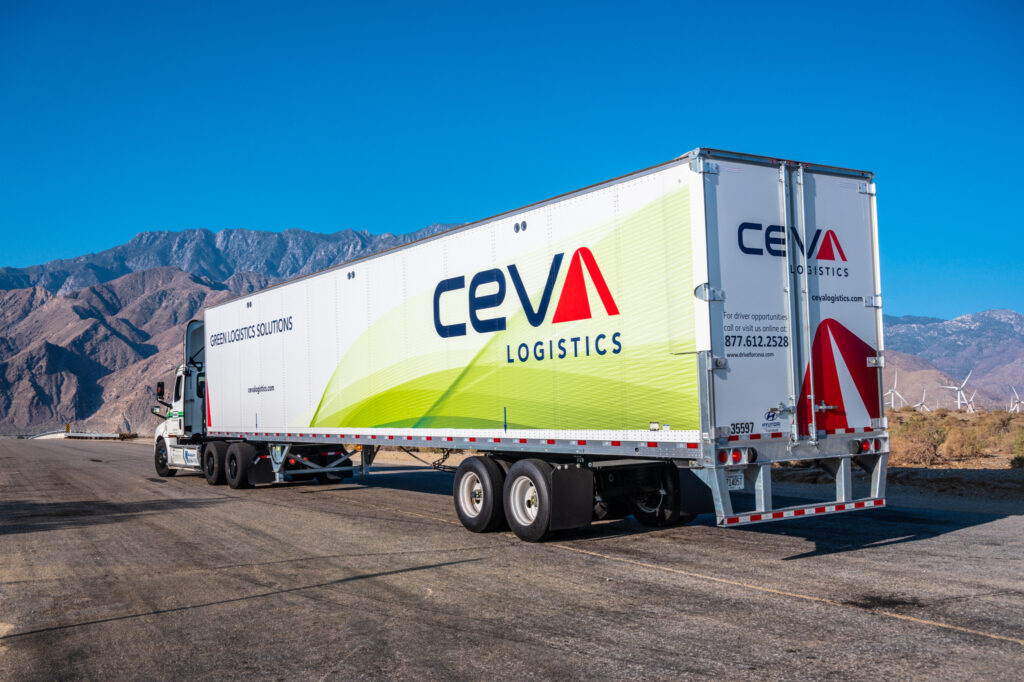 CEVA Logistics electric truck