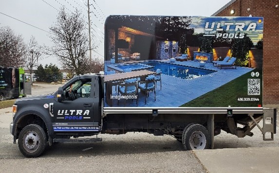 Ultra Properties & Design truck