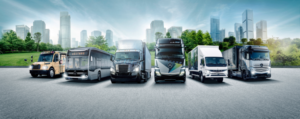 Daimler global truck line