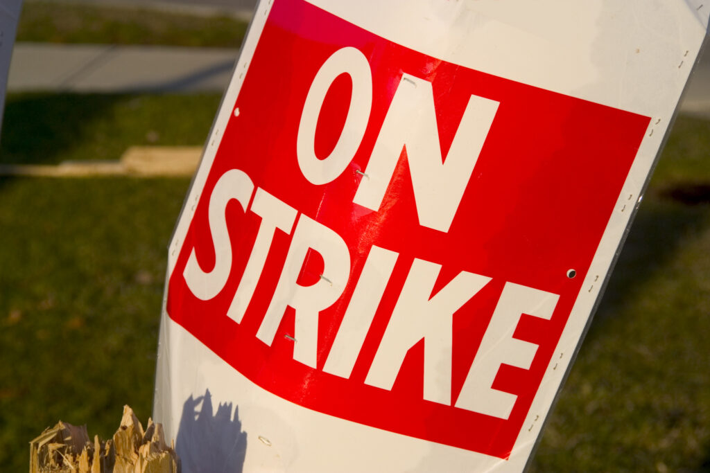 strike sign