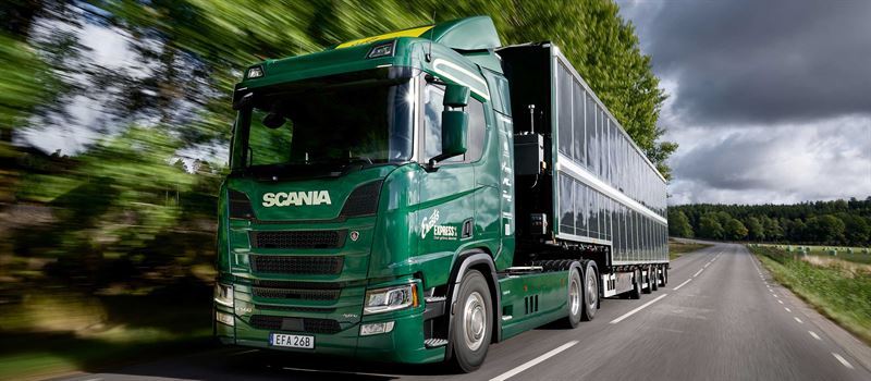 Scania solar truck