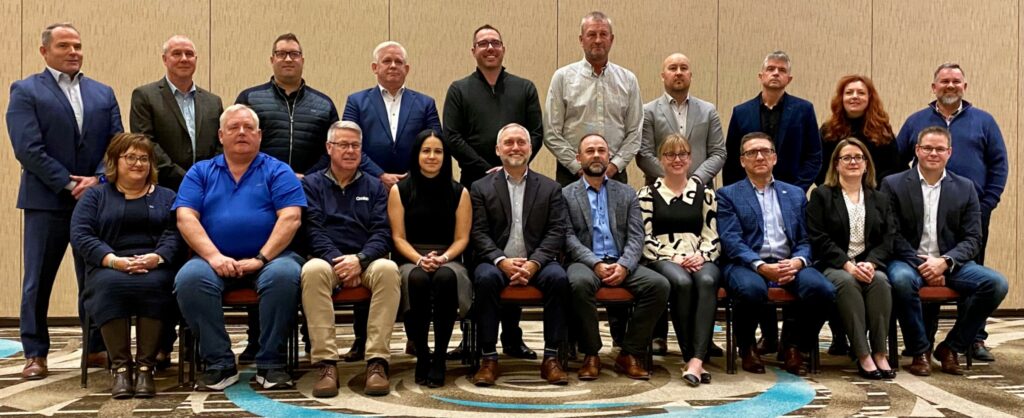 APTA's 2023-24 board of directors posing for a photo