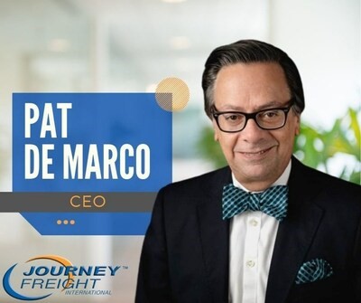 the image is of De Marco, the new CEO of Journey Freight International