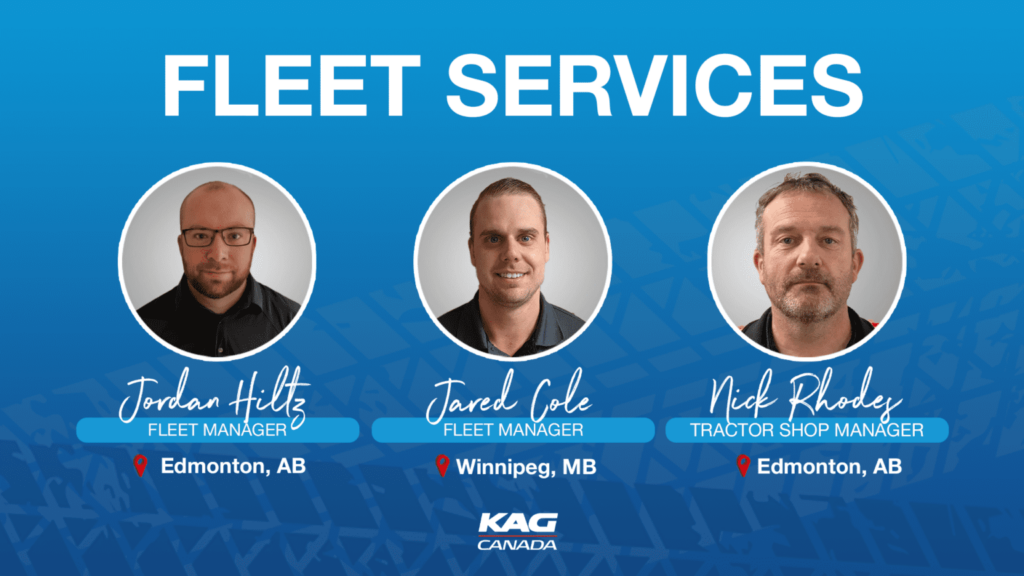 This is portraits of people appointed as fleet managers at KAG Canada