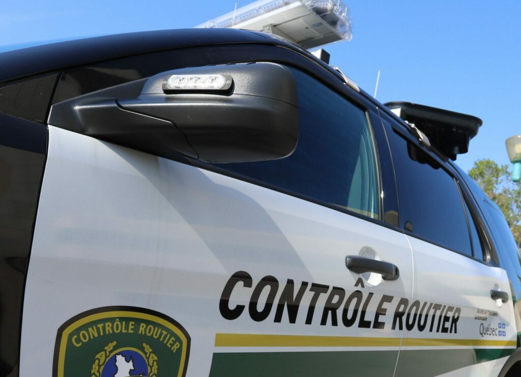 Controle Routier patrol car