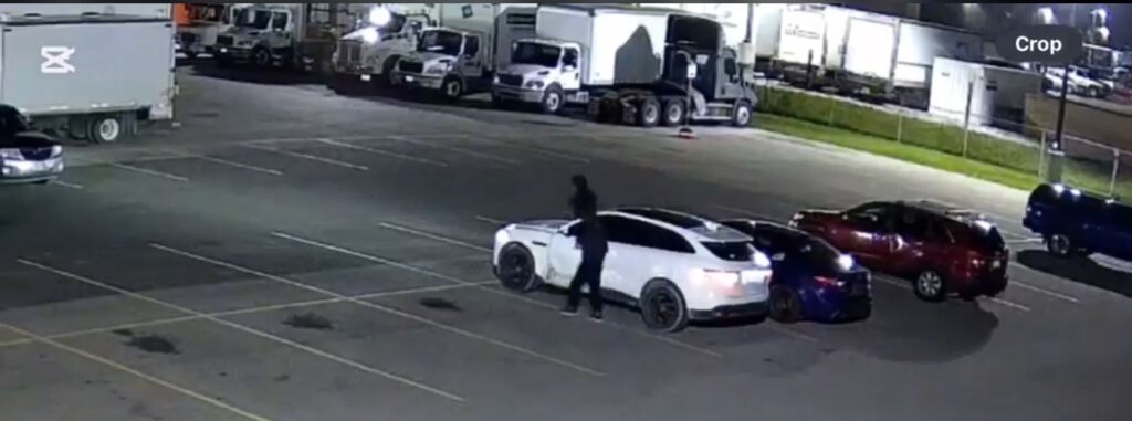 Picture of alleged truck thieves
