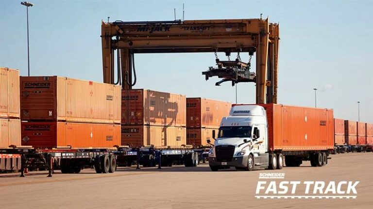 Schneider launches Fast Track premium intermodal service - Truck News
