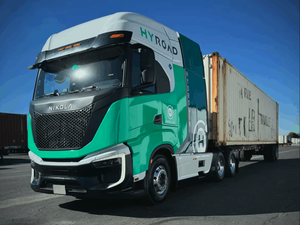 Hyroad-branded truck